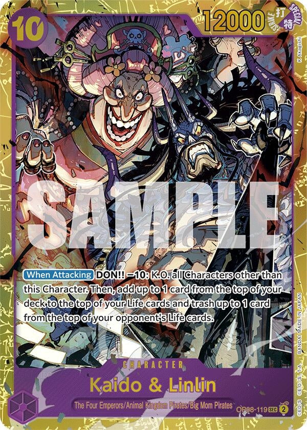 Kaido & Linlin (OP08-119) (Two Legends)