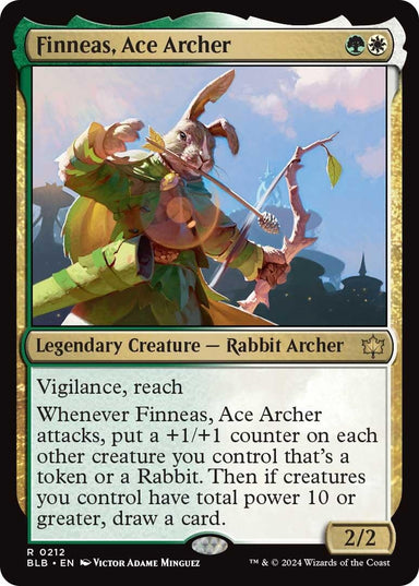 Image for Finneas, Ace Archer (212) (BLB) - Magic: The Gathering