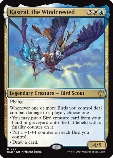 Image for Kastral, the Windcrested (221) - Magic: The Gathering