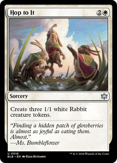 Image for Hop to It (16) - Magic: The Gathering
