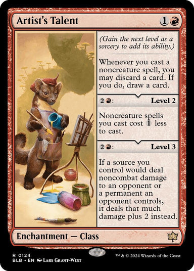 Image for Artist's Talent (124) - Magic: The Gathering