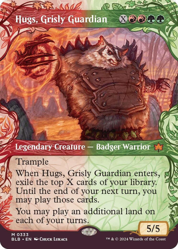 Image for Hugs, Grisly Guardian (Showcase) (333) - Magic: The Gathering