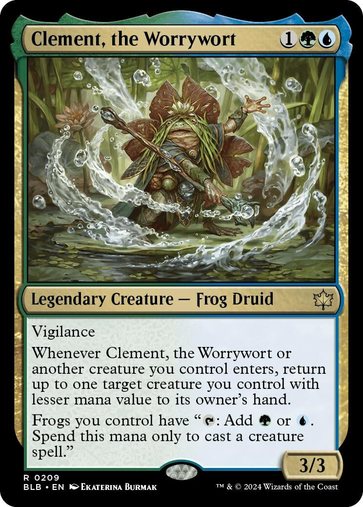 Image for Clement, the Worrywort (209) - Magic: The Gathering