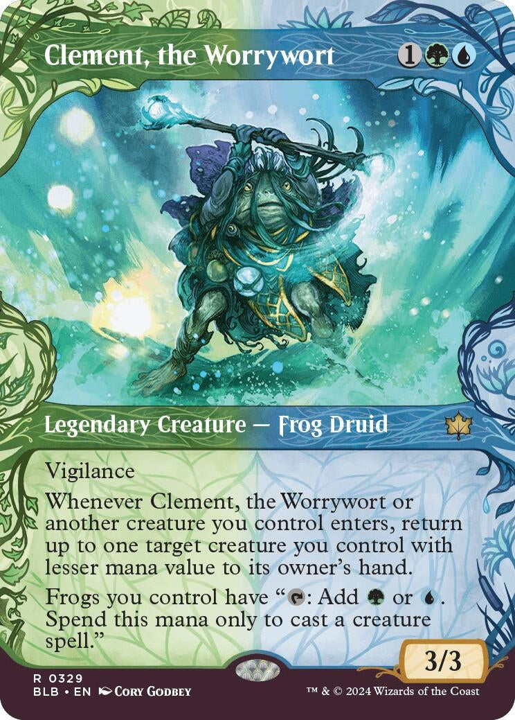 Image for Clement, the Worrywort (Showcase) (329) - Magic: The Gathering