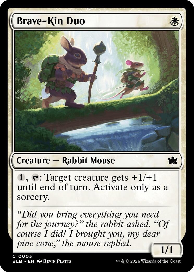 Image for Brave-Kin Duo (3) - Magic: The Gathering