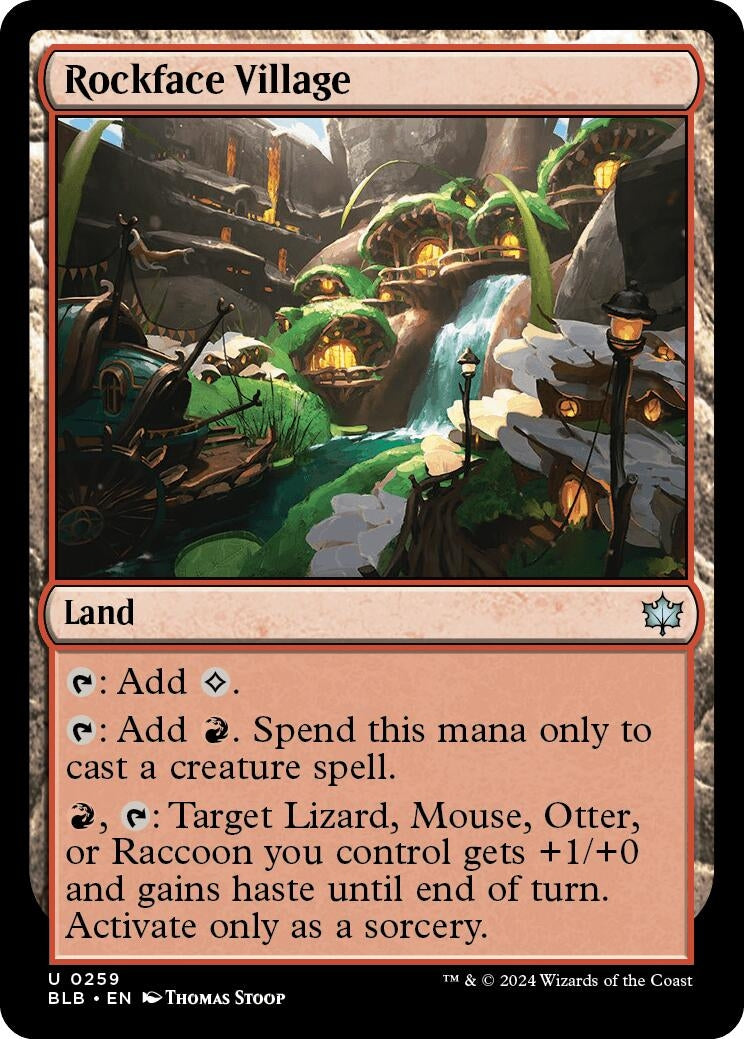 Image for Rockface Village (259) - Magic: The Gathering