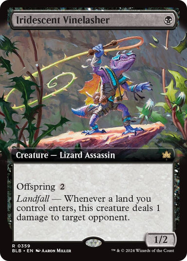 Image for Iridescent Vinelasher (Extended Art) (359) - Magic: The Gathering