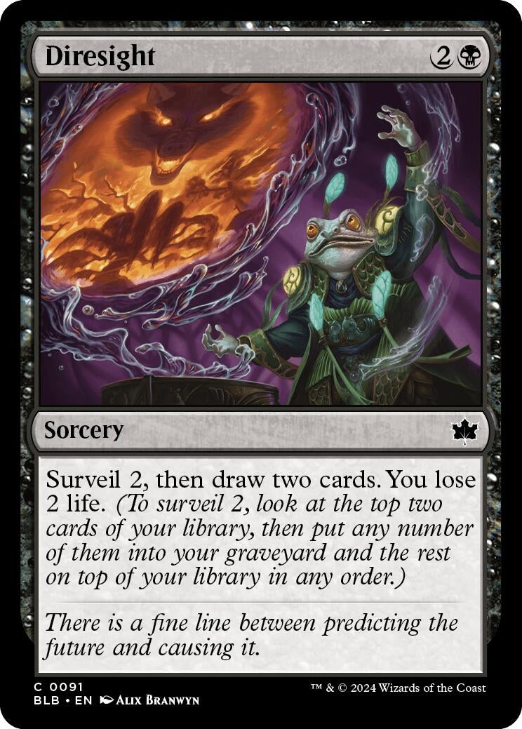 Image for Diresight (91) - Magic: The Gathering