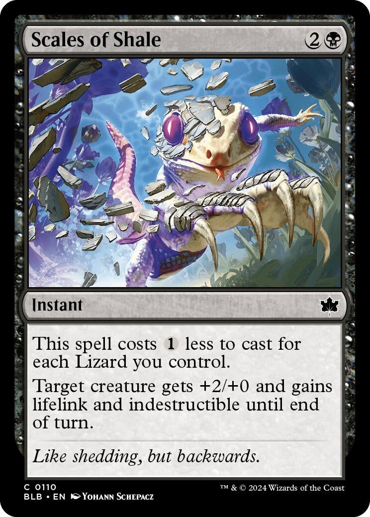 Image for Scales of Shale (110) - Magic: The Gathering