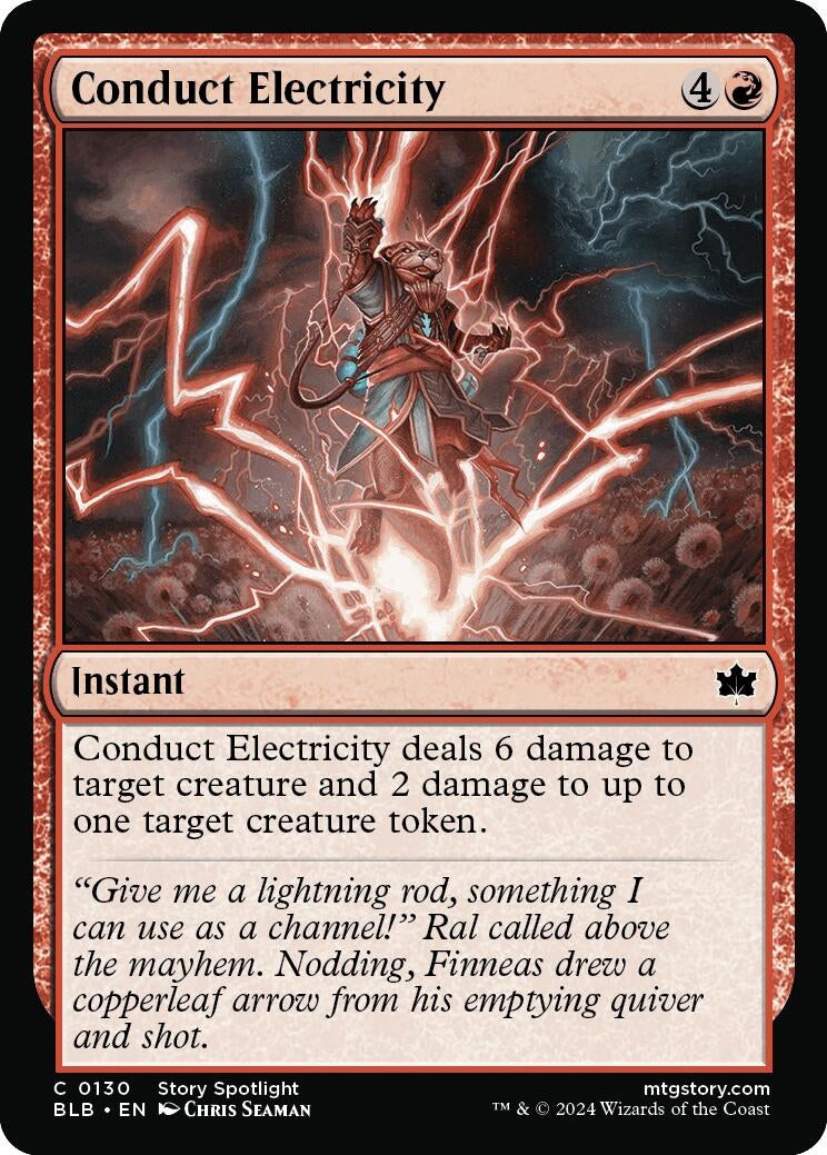 Image for Conduct Electricity (130) - Magic: The Gathering