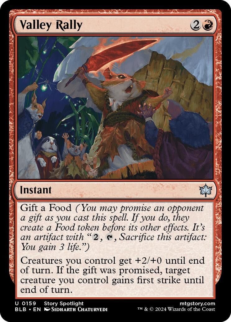 Image for Valley Rally (159) - Magic: The Gathering