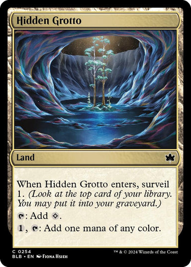 Image for Hidden Grotto (254) - Magic: The Gathering