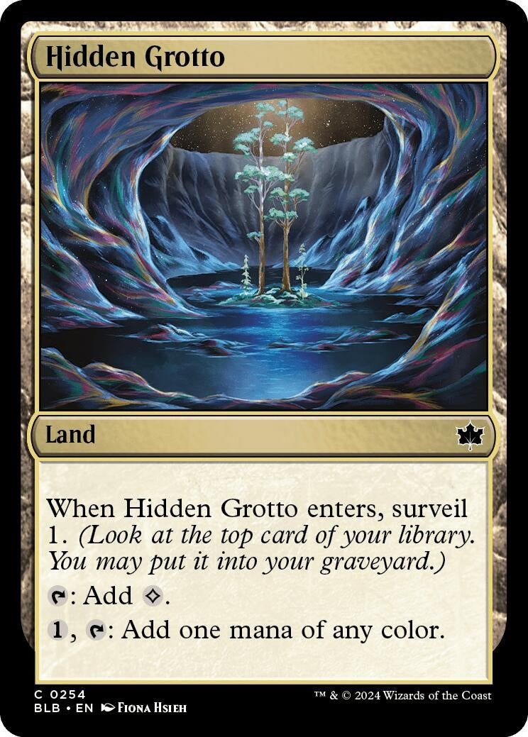 Image for Hidden Grotto (254) - Magic: The Gathering