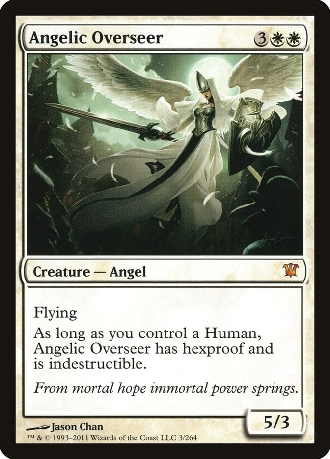 Image for Angelic Overseer (3) (Innistrad) (ISD) - Magic: The Gathering
