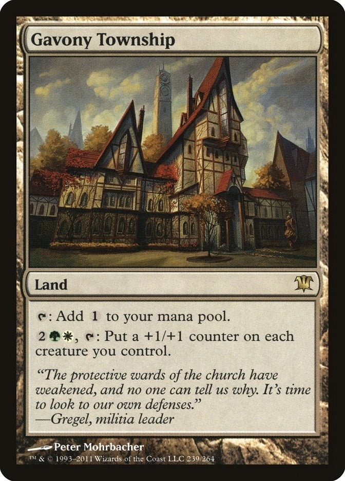 Image for Gavony Township (239) (Innistrad) - Magic: The Gathering