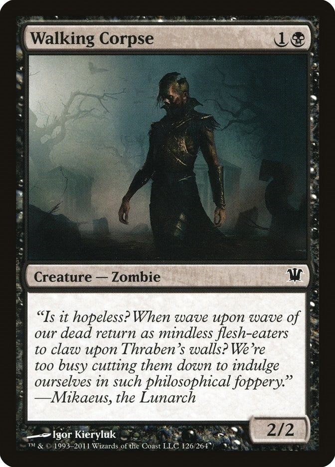 Image for Walking Corpse (126) (Innistrad) (ISD) - Magic: The Gathering