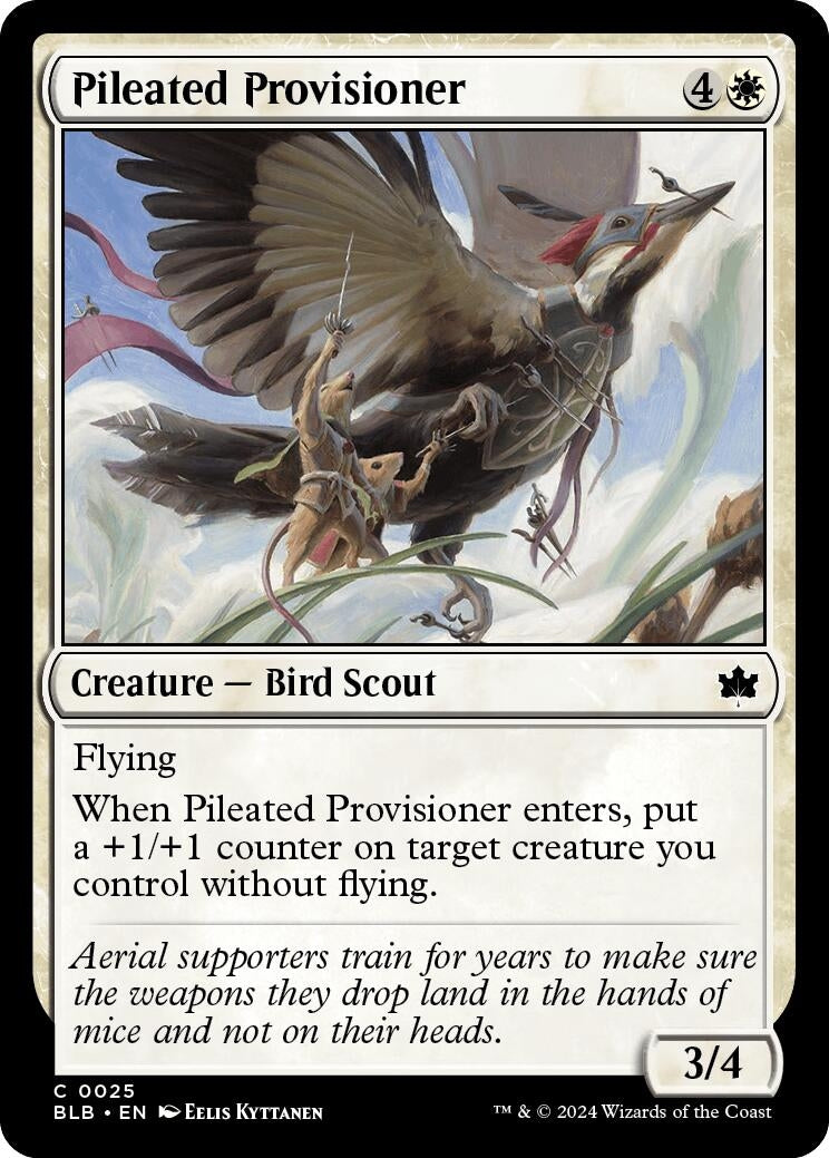 Image for Pileated Provisioner (25) - Magic: The Gathering