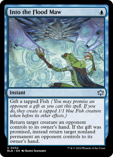 Image for Into the Flood Maw (52) - Magic: The Gathering