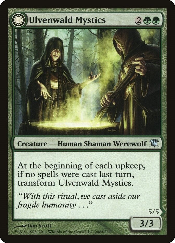 Image for Ulvenwald Mystics (208) (Innistrad) (ISD) - Magic: The Gathering