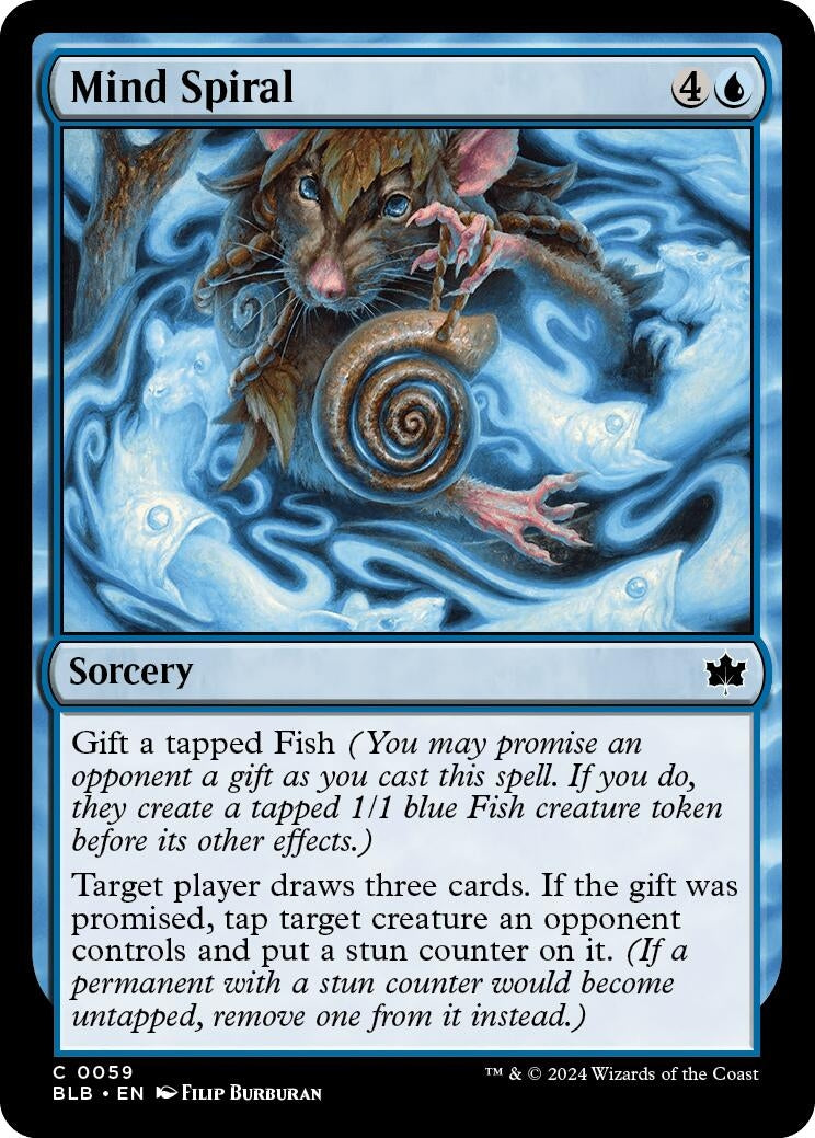 Image for Mind Spiral (59) - Magic: The Gathering