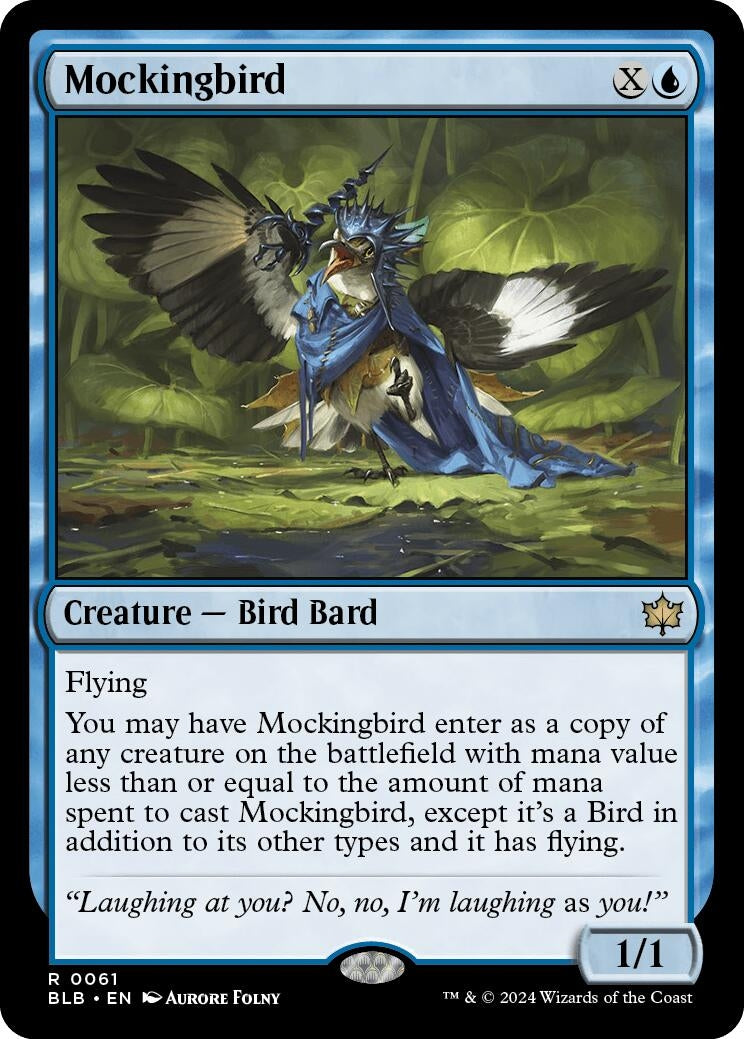 Image for Mockingbird (61) (BLB) - Magic: The Gathering