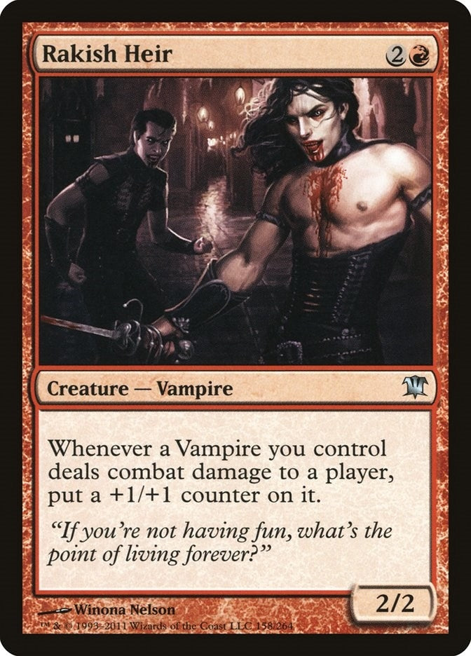 Image for Rakish Heir (158) (Innistrad) (ISD) - Magic: The Gathering