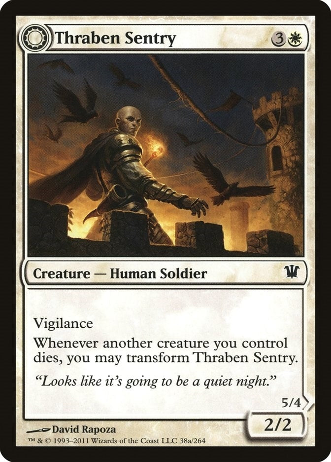 Image for Thraben Sentry (38) (Innistrad) (ISD) - Magic: The Gathering