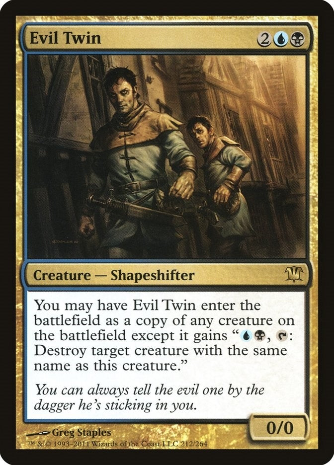 Image for Evil Twin (212) (Innistrad) (ISD) - Magic: The Gathering