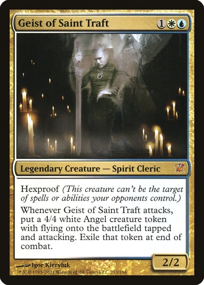 Image for Geist of Saint Traft (213) (Innistrad) (ISD) - Magic: The Gathering