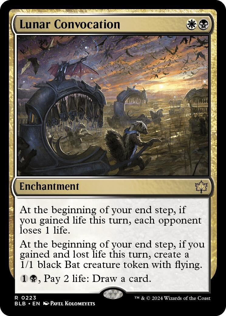 Image for Lunar Convocation (223) - Magic: The Gathering