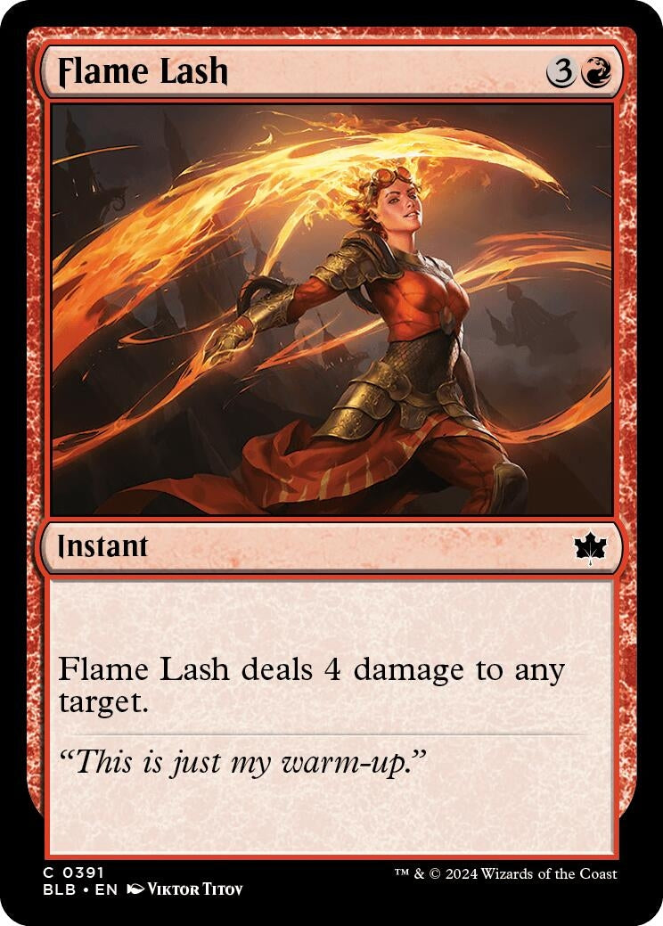 Image for Flame Lash (391) - Magic: The Gathering