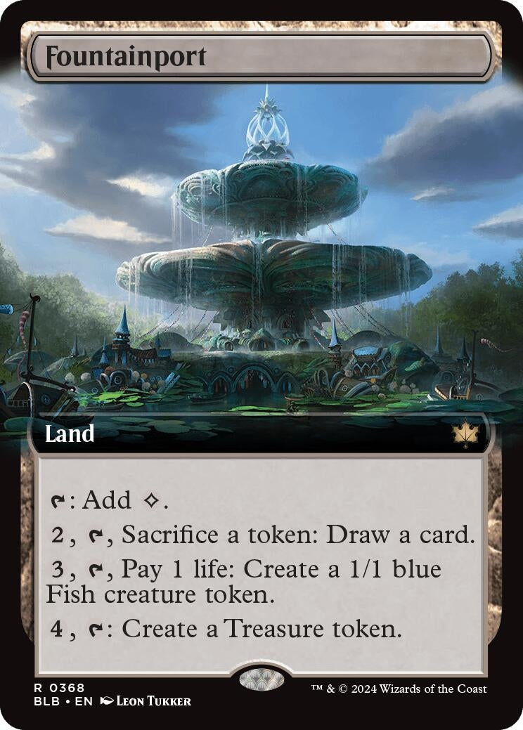Image for Fountainport (Extended Art) (368) - Magic: The Gathering