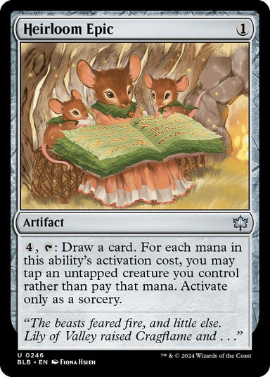 Image for Heirloom Epic (246) - Magic: The Gathering