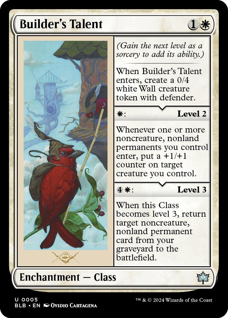 Image for Builder's Talent (5) - Magic: The Gathering