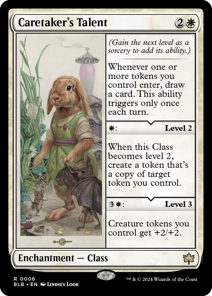 Image for Caretaker's Talent (6) - Magic: The Gathering