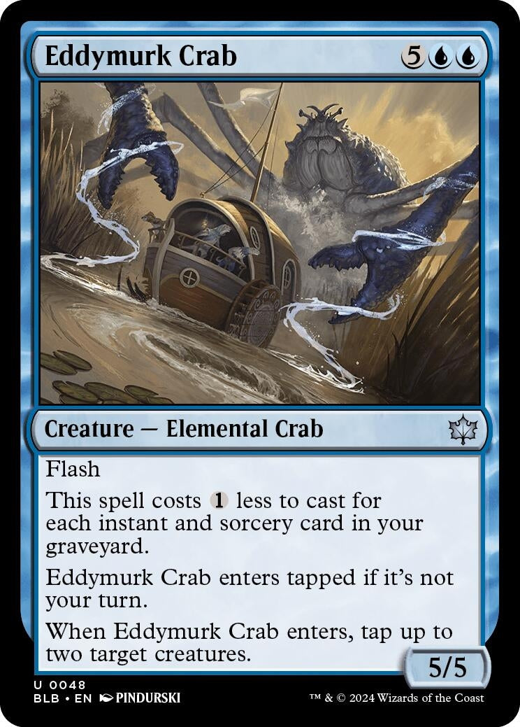 Image for Eddymurk Crab (48) - Magic: The Gathering