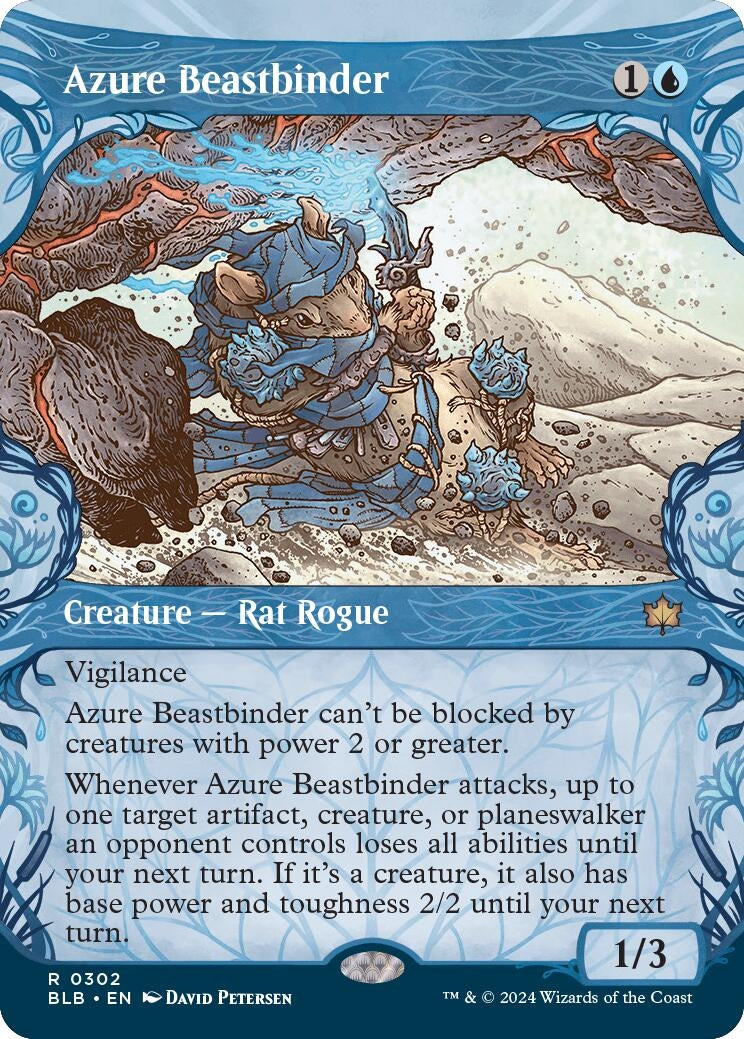 Image for Azure Beastbinder (Showcase) (302) - Magic: The Gathering