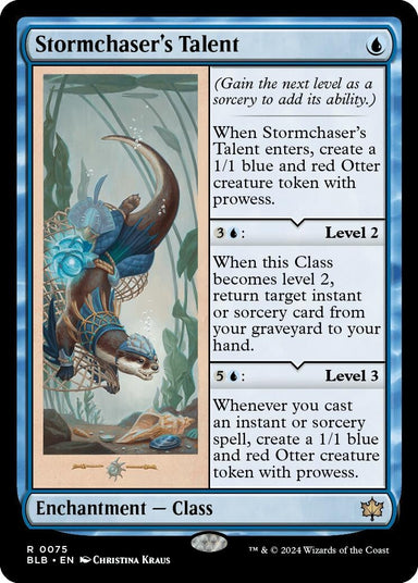 Image for Stormchaser's Talent (75) - Magic: The Gathering