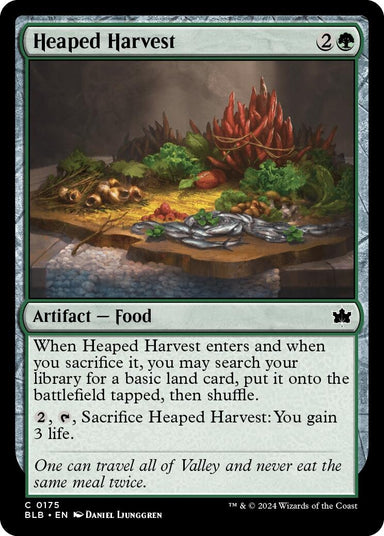 Image for Heaped Harvest (175) - Magic: The Gathering
