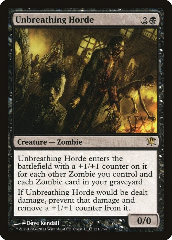 Image for Unbreathing Horde (121) (Innistrad) (ISD) - Magic: The Gathering