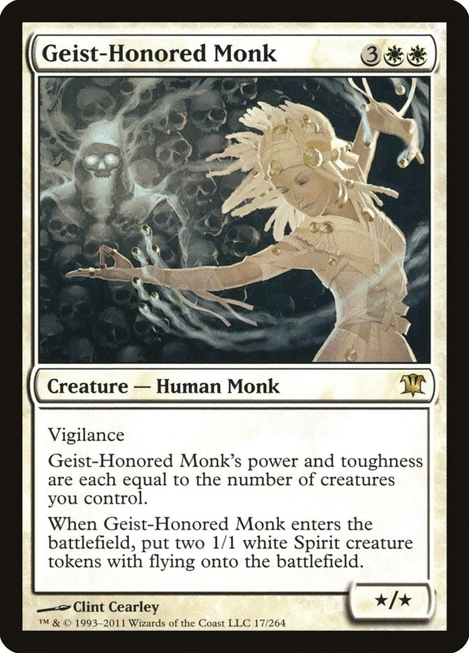 Image for Geist-Honored Monk (17) (Innistrad) (ISD) - Magic: The Gathering