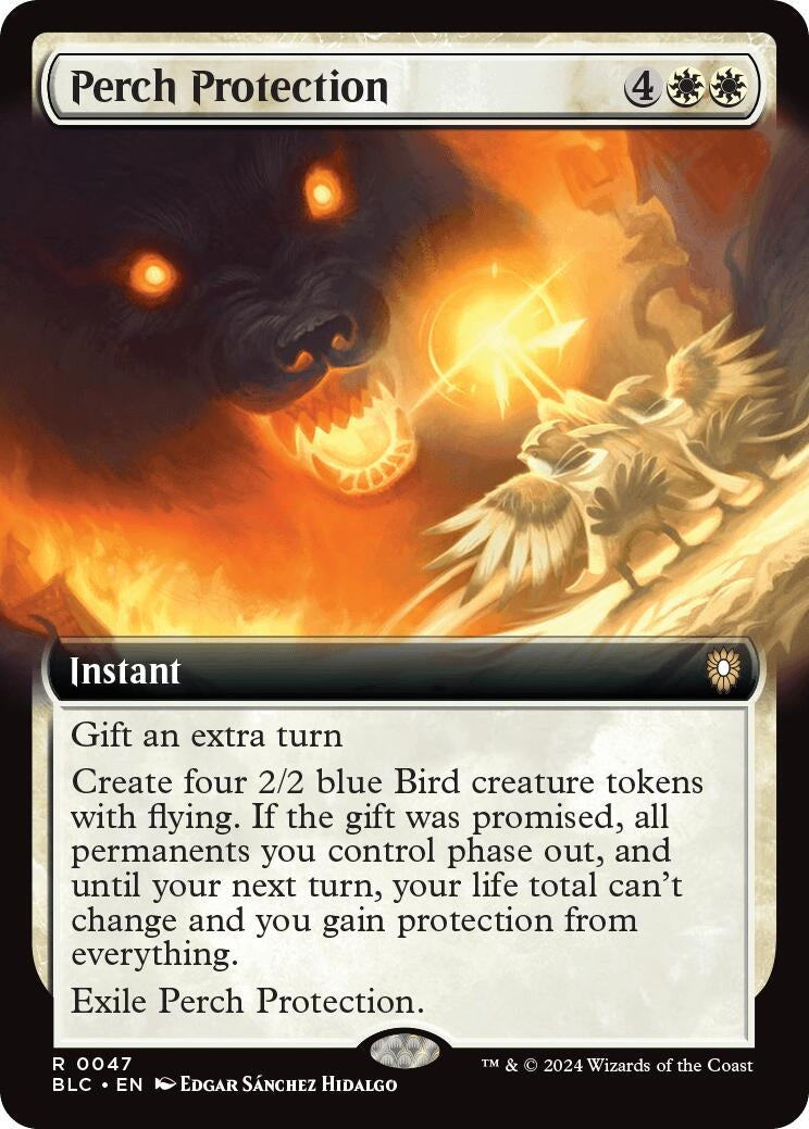 Image for Perch Protection (Extended Art) (47) - Magic: The Gathering