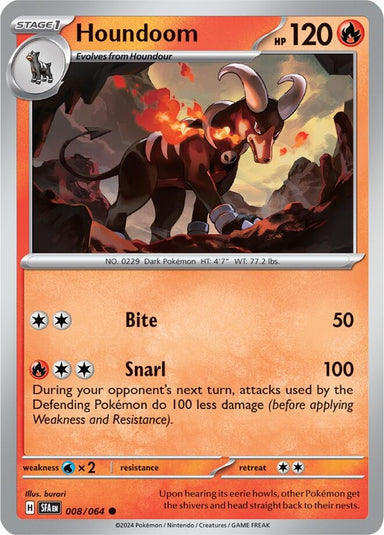 Image for Houndoom (008/064) (SFA) - Pokemon