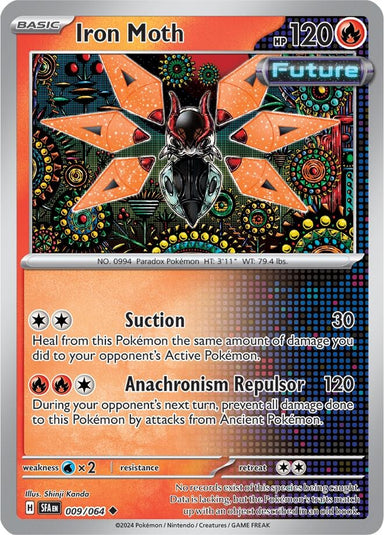Image for Iron Moth (009/064) (SV: Shrouded Fable) (SFA) - Pokemon