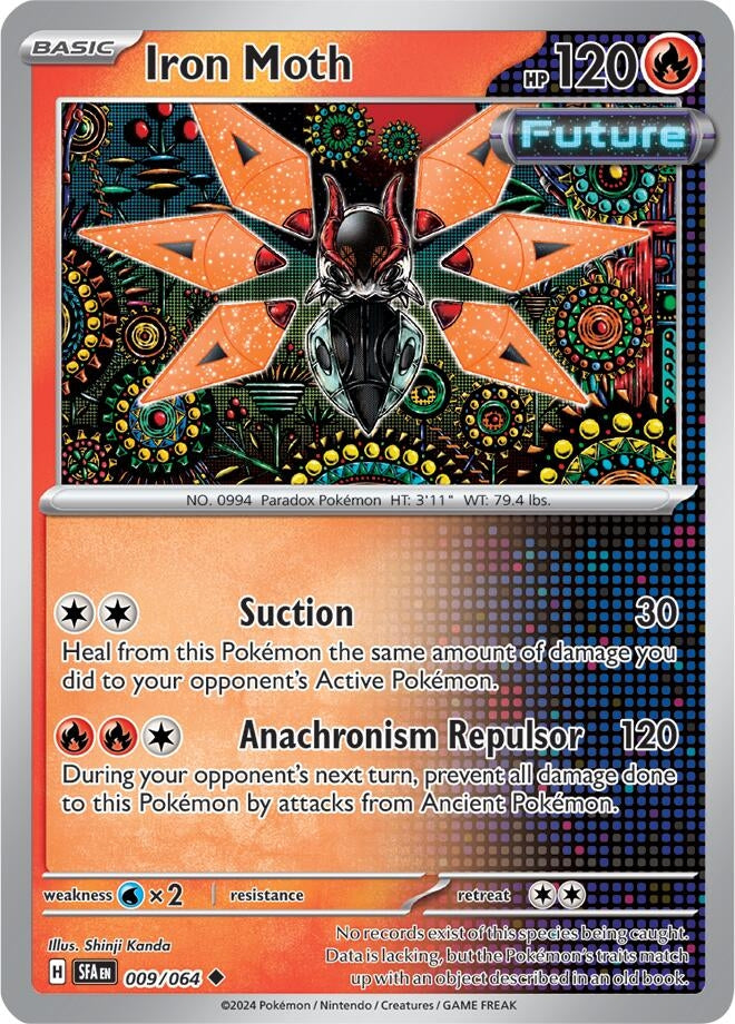 Image for Iron Moth (009/064) (SV: Shrouded Fable) (SFA) - Pokemon