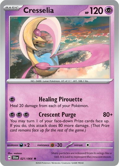 Image for Cresselia (021/064) (SV: Shrouded Fable) (SFA) - Pokemon