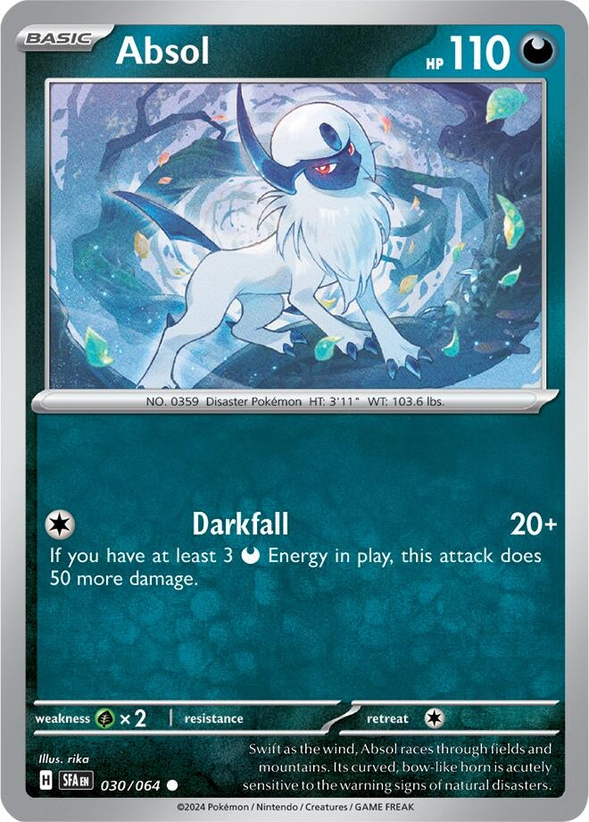 Image for Absol (030/064) (SV: Shrouded Fable) (SFA) - Pokemon