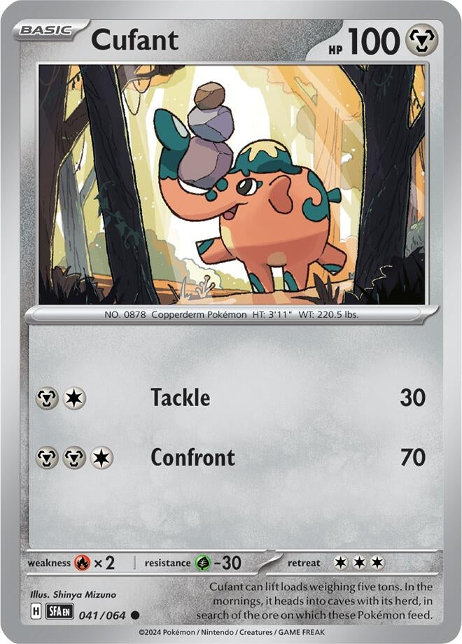 Image for Cufant (041/064) (SV: Shrouded Fable) (SFA) - Pokemon