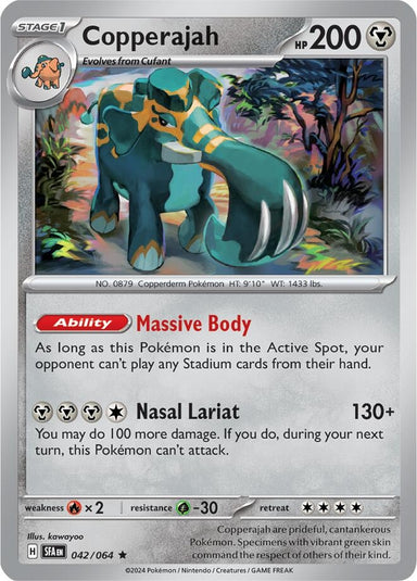 Image for Copperajah (042/064) (SV: Shrouded Fable) (SFA) - Pokemon