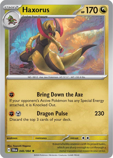 Image for Haxorus (046/064) (SV: Shrouded Fable) (SFA) - Pokemon